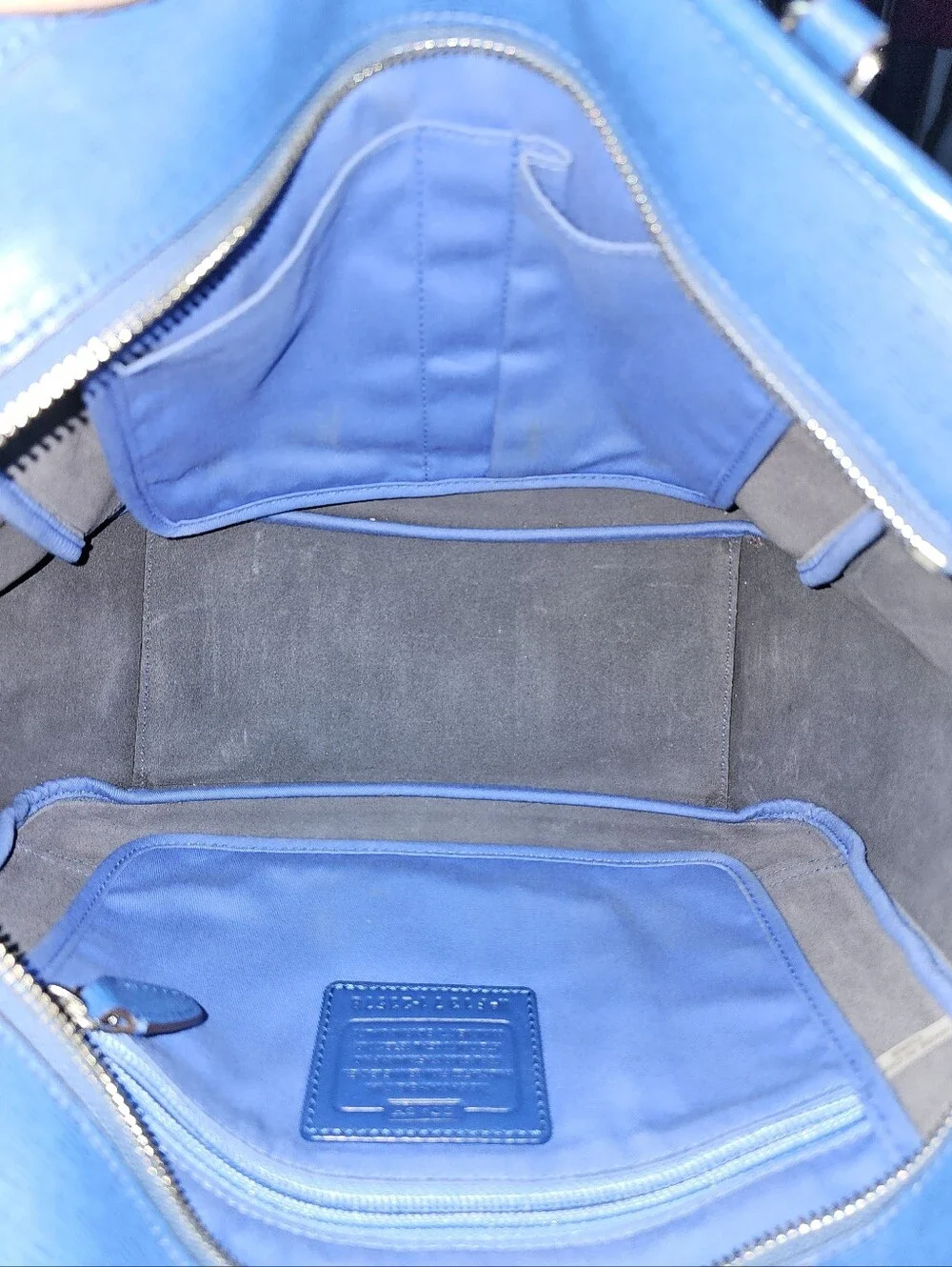 Coach Metro/City Saffiano Leather Tote